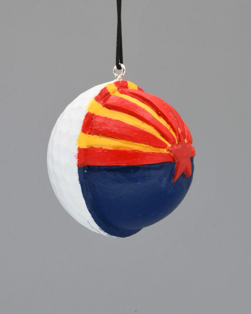 Arizona Carved Golf Ball Art - Handcrafted with heart and sunshine!