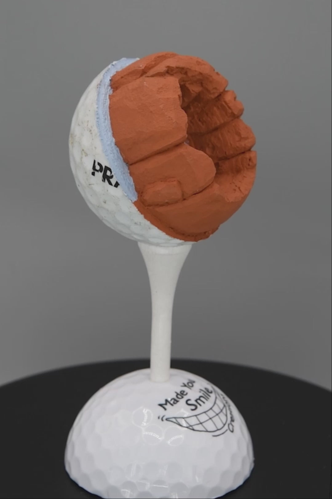 Arches National Park:  Utah Red Rock Carved Golf Ball Art - Bring home the wonder of Utah’s most iconic arch!